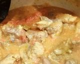 A picture of step 4 of Chili Desi chicken.