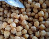 Gambar langkah 4 resipi Kacang Kuda Pedas Manis.