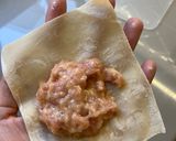 Foto langkah ke 2 dari resep Pangsit isi daging ayam.
