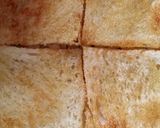 A picture of step 3 of Kesri Bread pudding.