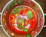 Töltött minipaprikák dödöllével és paradicsom szósszal recept fázis 2 fotója