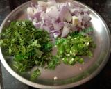 A picture of step 1 of Mysore bajji.