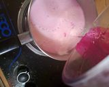 Foto langkah ke 3 dari resep Pudding Buah Naga.