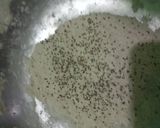 A picture of step 1 of Celery chapati.