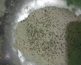A picture of step 1 of Celery chapati.