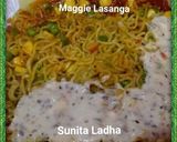 मैगी लसांगा (Maggie lasanga recipe in Hindi) रेसिपी चरण 14 फोटो
