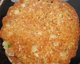 A picture of step 4 of Semolina Pancakes/Bun (Tiffin recipe).