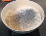 A picture of step 1 of Ricciarelli.