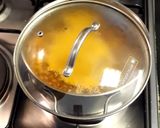 A picture of step 8 of Red Lentil Soup.