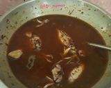 Foto langkah ke 6 dari resep Cumi hitam dengan rasa gurih dan pedas.