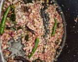 A picture of step 3 of Sambhar.