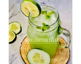 A picture of step 3 of Cucumber drink.