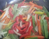 Foto del paso 10 de la receta: Tofu caramelizado con verduras y arroz