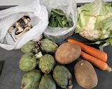 A picture of step 1 of Steamed Vegetable Medley (Remorse or Dressed Up, Depending on Your Mood).
