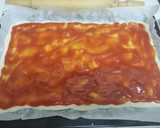 Foto del paso 2 de la receta: Pizza familiar 2 en 1 🍕