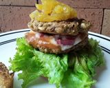 Foto del paso 5 de la receta: Hamburguesa🍔Hawaiana🍍