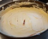 A picture of step 9 of Biscoff Cheesecake with Cookie Butter and White Chocolate.