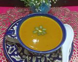 A picture of step 5 of Pumpkin Soup.