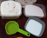 Foto del paso 1 de la receta: Bizcochuelo de Limón🍋 con Dulce de Leche🍯💞