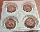 Foto langkah ke 3 dari resep Rainbow Snowskin Mooncake Pudding🥮.