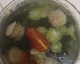 Foto langkah ke 8 dari resep Sayur Oyong sawi hijau bakso rambutan.