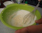 A picture of step 3 of Easy Yogurt No-Bake Cheesecake.