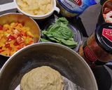 A picture of step 1 of Pizza Wreath.