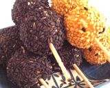 A picture of step 11 of Skewered Okara Dumplings.