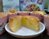 Hình bước làm 3 của món Bánh táo sữa chua