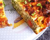 Une image de l'étape 5 de Quiche épinards et chorizo 😋.