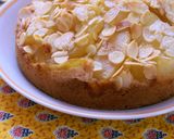 A picture of step 9 of Sliced Almond & Pear Cake.