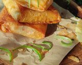 A picture of step 10 of Cheezy veggies box patties.