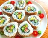 A picture of step 7 of California Roll to try on the Night of Tanabata.