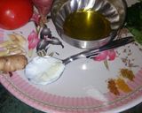 A picture of step 1 of Palak potatoes curry.