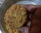 A picture of step 4 of Sprout Ragi cutlets.