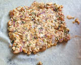 A picture of step 5 of Cheesechapati#themechallenge.