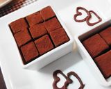 A picture of step 6 of For Valentine's Day Not Too Sweet Matcha Truffles.