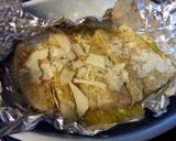 A picture of step 7 of Roasted cauliflower and fish dinner..