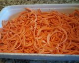 A picture of step 5 of Spiralize sweet potato chicken casserole.