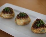 A picture of step 5 of Super Easy! Soy Sauce Malt and Shiso Yaki-Onigiri (Grilled Rice Balls).