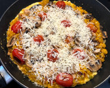 Foto del paso 7 de la receta: Frittata de arroz con atún y champiñones