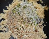 A picture of step 1 of Chandrakala.