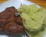 Foto del paso 10 de la receta: T-Bone de cerdo en cerveza roja y puré de papa con crema de apio