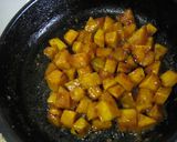 A picture of step 3 of Caramel Kabocha Squash Cream Cheese Clafoutis.