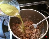 A picture of step 5 of Ticino Porcini Risotto.