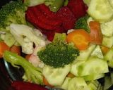 A picture of step 1 of Healthy vegetable Salad.