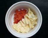 A picture of step 4 of Tarako & Mayonnaise Toast Stread.