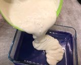 A picture of step 6 of Vanilla bean ice cream with ginger biscuits, caramel and chocolate.
