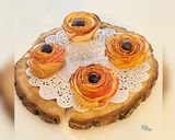 Une image de l'étape 2 de Roses de pommes.