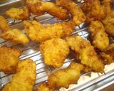 A picture of step 4 of Fluffy Chicken Fritters.